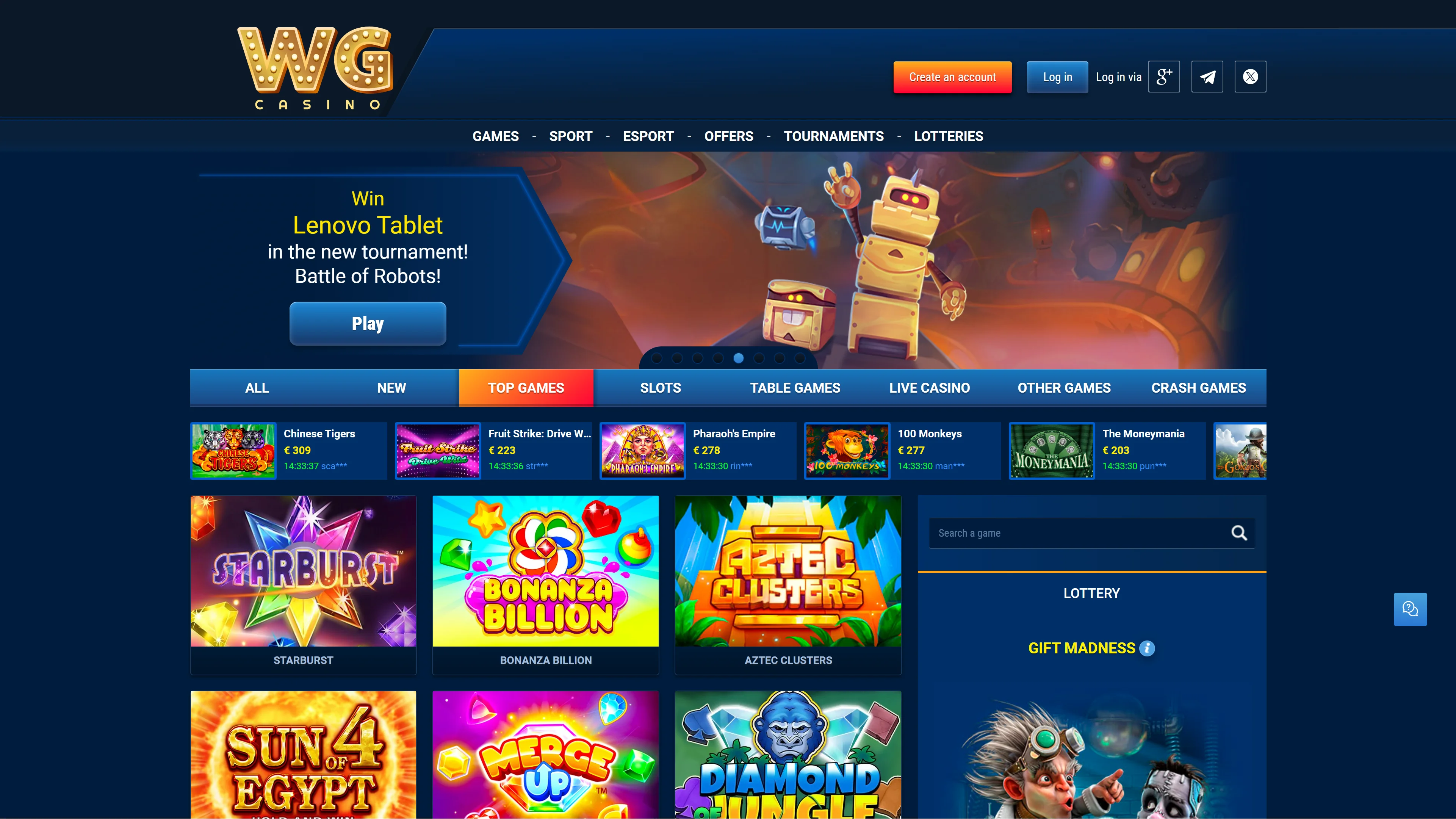 Wg Casino